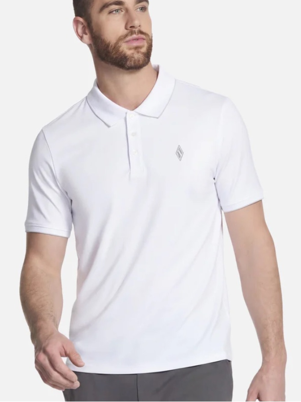 Skechers Off Duty Polo - White Medium